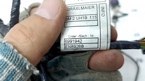 Проводка переднего бампера BMW X3 G01 18-21 под ПТФ и 4 парктроника