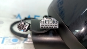 Oglindă retrovizoare stânga completă Volvo XC90 16-23 14+4 pini, semnalizare, încălzire, antiorbire automată, BSM, cameră, negru