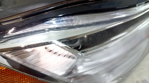 Фара передняя правая в сборе Volvo XC90 16-18 LED, паутинка, царапины, под полировку