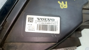 Фара передняя правая в сборе Volvo XC90 16-18 LED, паутинка, царапины, под полировку