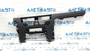 Ornamente inferioare față Kia Niro 23-24 negru, fixare fisurată