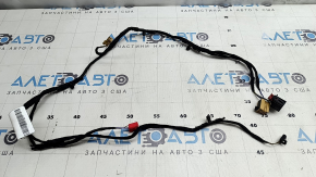 Ornamente ușă spate dreapta Audi E-Tron 19-23 piele neagră fără cortină