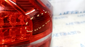 Фонарь внешний крыло правый Volvo XC90 16-26 LED, светлый, царапины