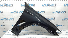 Aripă față dreapta BMW X3 G01 X4 G02 18- aluminiu, negru 475M