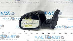 Зеркало боковое левое в сборе BMW X3 G01 18-22 5 пинов, поворотник, автозатемнение, BSM, черное