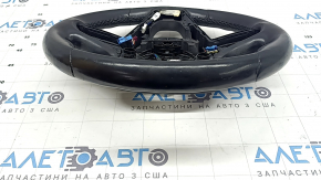 Руль голый BMW X3 G01 18-24 кожа, черный, с подогревом, под лепестки, царапины, потерт, расклеился, надрывы
