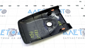 Накладка зеркала внутрисалонного Toyota Prius 50 17-22 черная, 2 части
