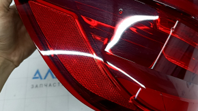 Фонарь внешний крыло левый BMW X3 G01 18-21 LED, разбито стекло, трещины, царапины