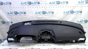 Торпедо передняя панель с AIRBAG Honda Accord 18-22 черная