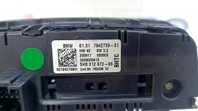 Управление климат-контролем заднего ряда BMW X3 G01 18-21 без подогрева, царапины