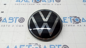 Grilă radiator emblemă VW Tiguan 22-24 sub radar, nisip