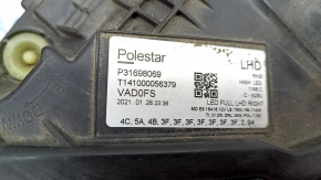 Фара передняя правая в сборе Polestar 2 21-25 code: JB11 and JB13 Full Led, DRL