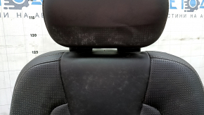 Scaun spate stânga Volvo XC90 16-23 încălzit, piele gri, perforat, pentru 3 rânduri, pentru curățare chimică, zgârieturi