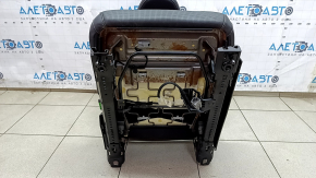 Scaun spate stânga Volvo XC90 16-23 încălzit, piele gri, perforat, pentru 3 rânduri, pentru curățare chimică, zgârieturi