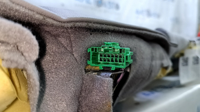 Задний ряд сидений 2 ряд нижняя часть Honda Accord 19-22 кожа серая, с подогревом, под химчистку, примято