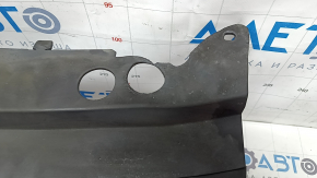 Решетка радиатора grill VW Tiguan 22-24 без эмблемы, под радар, поплавлена, в копоти, песок