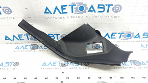 Ornamente prag interior spate stânga BMW X3 G01 18-21 negru, zgârieturi