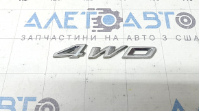 Эмблема надпись 4WD двери багажника Ford Explorer 20-25
