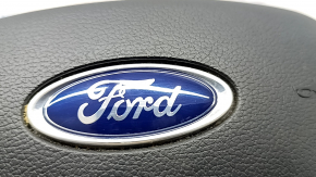 Подушка безопасности airbag в руль водительская Ford Explorer 20-25 кожа черная, царапины