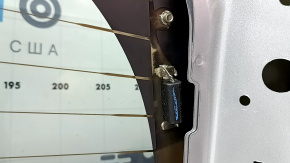 Дверь багажника голая со стеклом Ford Explorer 20-25 тонировка, серебро JS, вмятина