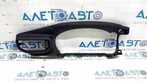 Ornament deflector conductă de aer stânga față Ford Explorer 20-24 negru cu crom