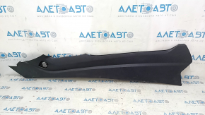 Ornamente laterale stânga consolă centrală Ford Fusion mk5 17-20 inferioare, negre, zgârieturi