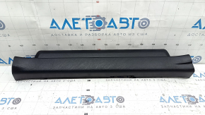 Ornamente prag ușă față dreapta Lexus CT200h 11-17 negru, uzat