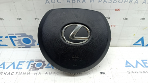 Подушка безопасности airbag в руль водительская Lexus CT200h 11-13 черная, царапины
