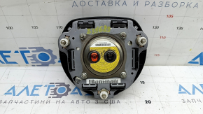 Подушка безопасности airbag в руль водительская Lexus CT200h 11-13 черная, царапины