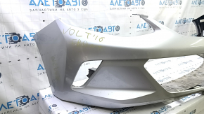 Бампер передний голый Chevrolet Volt 16- серебро, царапины, примят