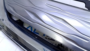 Решетка радиатора grill Chevrolet Volt 16- хром, с эмблемой, песок