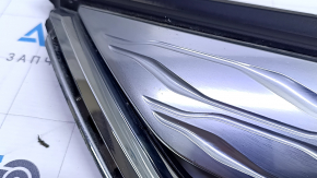 Решетка радиатора grill Chevrolet Volt 16- хром, с эмблемой, песок
