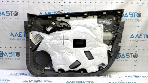 Placă ornament ușă față stânga Chevrolet Volt 16 - gri, inserție gri, cotiera piele gri, cu control ridicare geam, uzată