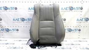Tapițerie scaun pasager parte superioară Honda Accord 18-22 piele gri, încălzită, ventilată