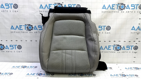 Tapițerie scaun șofer Honda Accord 18-22 piele gri, încălzită, ventilată, uzată, curățabilă chimic