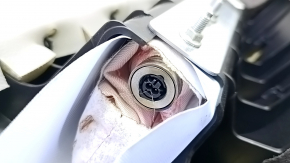 Подушка безопасности airbag заднего левого сиденья Chevrolet Volt 16- кожа серая, с боковушкой, надорвана кожа