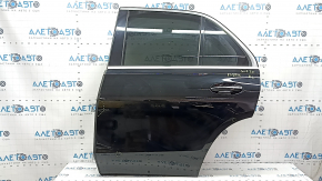 Ansamblu ușă spate stânga Mercedes W167 GLE 350 450 20-24 fumuriu, fără cheie, argintiu 859, capăt de caroserie, garnitură crăpată