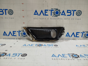 Решетка бампера правая Jeep Compass 17-21 структура без птф