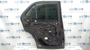 Ansamblu ușă spate stânga Mercedes W167 GLE 350 450 20-24 fumuriu, fără cheie, argintiu 859, capăt de caroserie, garnitură crăpată