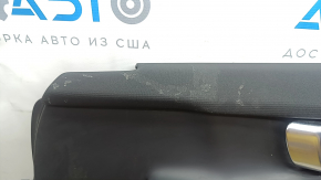 Placă uși față dreapta Polestar 2 21-25 negru, plastic, cotiera din material textil negru, inserție din material textil negru, pentru curățare, zgârieturi