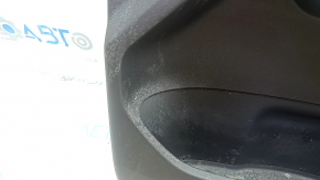 Placă uși față dreapta Polestar 2 21-25 negru, plastic, cotiera din material textil negru, inserție din material textil negru, pentru curățare, zgârieturi