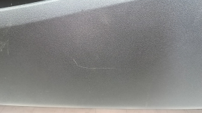 Placă uși față dreapta Polestar 2 21-25 negru, plastic, cotiera din material textil negru, inserție din material textil negru, pentru curățare, zgârieturi