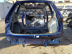 Panou spate VW Tiguan 18-24 2 piese, pe caroserie, albastru