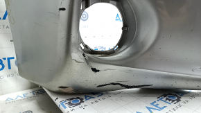 Bara față nefinisată Lexus CT200h 11-13 prerest, argintiu 1J4, crăpături, uzură, zgârieturi, elemente de fixare rupte, fabricată
