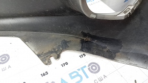 Bara față nefinisată Lexus CT200h 11-13 prerest, argintiu 1J4, crăpături, uzură, zgârieturi, elemente de fixare rupte, fabricată
