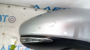 Зеркало боковое правое в сборе Lexus CT200h 11-13 7 пинов, поворотник, серебро 1J4, царапины, надломана фишка