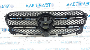 Решетка радиатора в сборе grill Mercedes W167 GLE 350 450 20-23 под радар, с эмблемой, песок