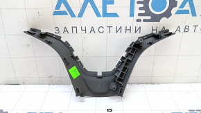 Накладка руля Chevrolet Volt 16- нижняя, серая, потерта, слом крепление