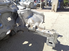Sfert stânga față Lexus CT200h 11-17 pe caroserie, argintiu