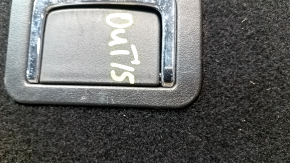 Пол багажника центральный Subaru Outback 15-17 черный, царапины на ручке